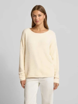 Sweter o kroju regular fit z dzianiny z dodatkiem wiskozy s.Oliver BLACK LABEL