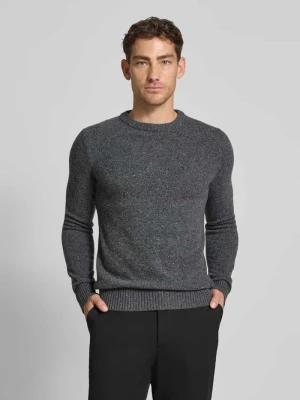 Sweter o kroju regular fit z dzianiny z mieszanki wełny Marc O'Polo
