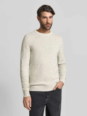 Sweter o kroju regular fit z dzianiny z mieszanki wełny Marc O'Polo