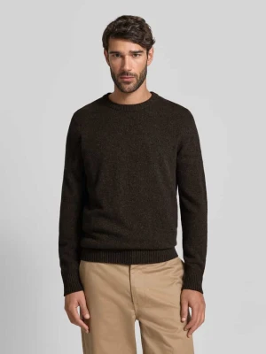 Sweter o kroju regular fit z dzianiny z mieszanki wełny Marc O'Polo