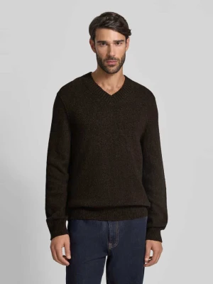 Sweter o kroju regular fit z dzianiny z mieszanki wełny Marc O'Polo