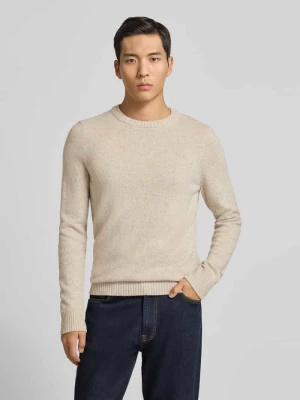 Sweter o kroju regular fit z dzianiny z mieszanki wełny Marc O'Polo
