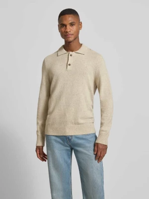 Sweter o kroju regular fit z dzianiny z mieszanki wełny Marc O'Polo