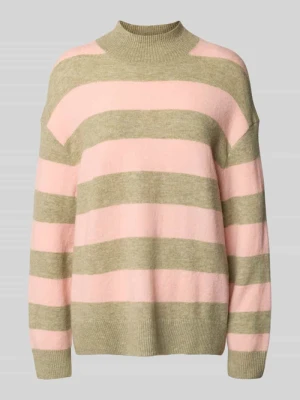 Sweter o kroju regular fit z dzianiny z mieszanki żywej wełny Marc O'Polo DENIM