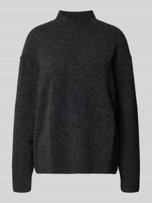 Sweter o kroju regular fit z dzianiny z mieszanki żywej wełny Marc O'Polo DENIM