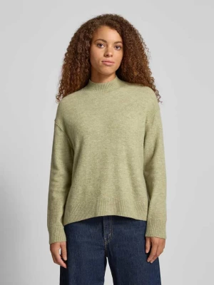 Sweter o kroju regular fit z dzianiny z mieszanki żywej wełny Marc O'Polo DENIM