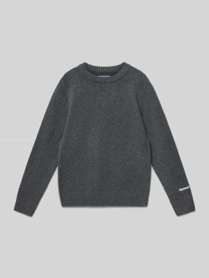 Sweter o kroju regular fit z efektem dzianiny model ‘Jorno’ jack & jones