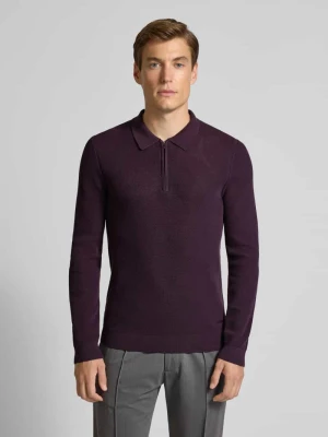 Sweter o kroju regular fit z efektem dzianiny model ‘Nadimo’ JOOP! Collection