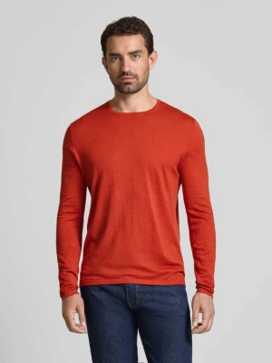 Sweter o kroju regular fit z imitacji dzianiny z czystej bawełny Christian Berg Men
