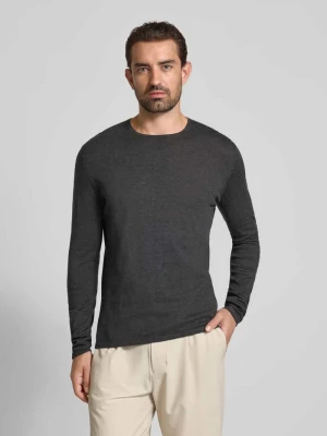 Sweter o kroju regular fit z imitacji dzianiny z czystej bawełny Christian Berg Men