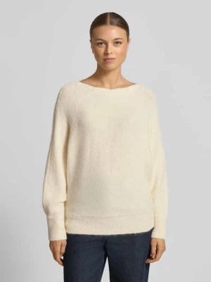 Sweter o kroju regular fit z imitacji dzianiny z dodatkiem wełny Zero