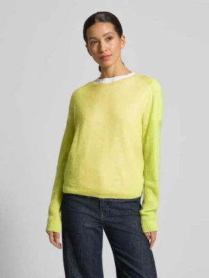 Sweter o kroju regular fit z imitacji dzianiny z mieszanki wełny z alpaki Rich & Royal