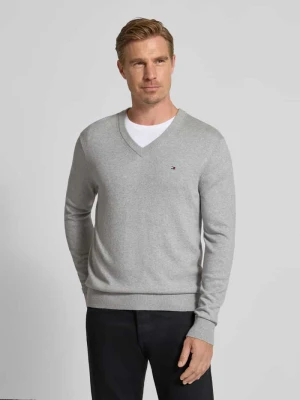 Sweter o kroju regular fit z mieszanki bawełny i kaszmiru Tommy Hilfiger