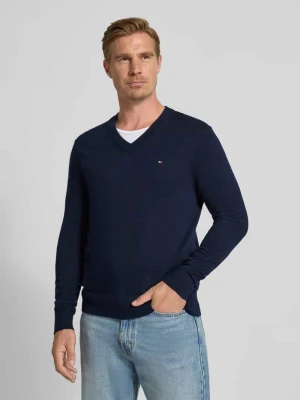 Sweter o kroju regular fit z mieszanki bawełny i kaszmiru Tommy Hilfiger