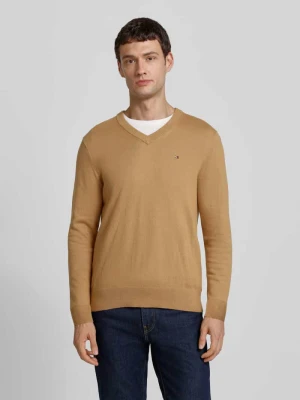 Sweter o kroju regular fit z mieszanki bawełny i kaszmiru Tommy Hilfiger