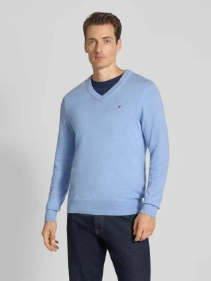 Sweter o kroju regular fit z mieszanki bawełny i kaszmiru Tommy Hilfiger