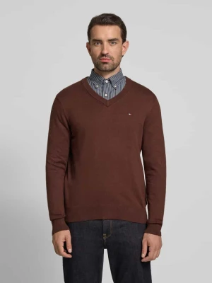 Sweter o kroju regular fit z mieszanki bawełny i kaszmiru Tommy Hilfiger