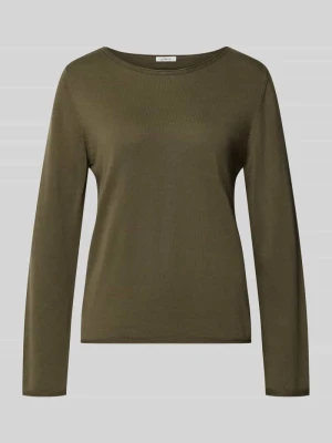 Sweter o kroju regular fit z mieszanki bawełny i wiskozy s.Oliver Limonkowy