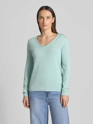 Sweter o kroju regular fit z mieszanki bawełny i wiskozy Tom Tailor
