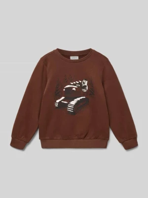 Sweter o kroju regular fit z mieszanki bawełny s.Oliver RED LABEL