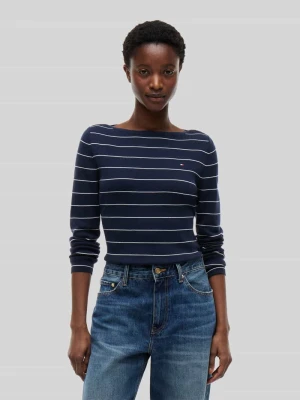 Sweter o kroju regular fit z mieszanki bawełny Tommy Hilfiger