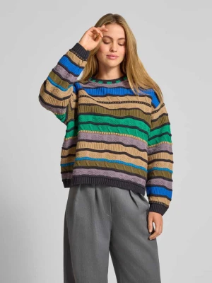 Sweter o kroju regular fit z mieszanki bawełny z efektem dzianiny Jake*s Casual