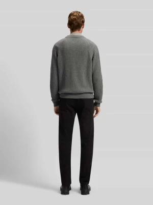 Sweter o kroju regular fit z mieszanki wełny Boss Orange