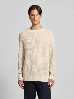Sweter o kroju regular fit z mieszanki wełny Marc O'Polo