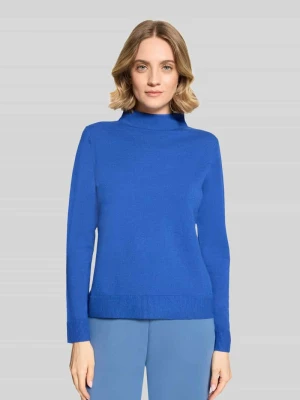 Sweter o kroju regular fit z mieszanki wiskozy model 'NOS AUGUST' Betty Barclay Królewski niebieski