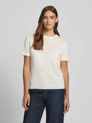 Sweter o kroju regular fit z mieszanki żywej wełny model 'SESSINAK' HUGO