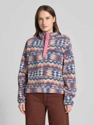 Sweter o kroju regular fit z naszywką z logo model ‘Helvetia’ Columbia