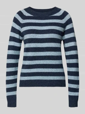 Sweter o kroju regular fit z prążkowanymi ściągaczami model ‘DOFFY’ Vero Moda