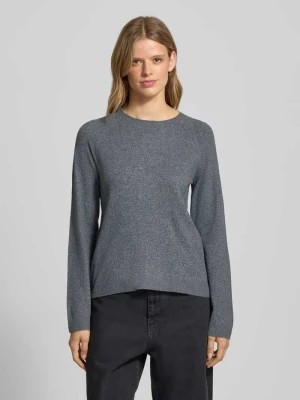 Sweter o kroju regular fit z raglanowymi rękawami model ‘BREE’ Pieces