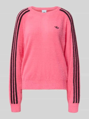 Sweter o kroju regular fit z wyhaftowanym logo model ‘Holiday’ adidas Originals