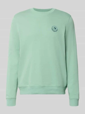 Sweter o kroju regular fit z wyhaftowanym logo model ‘Kane’ Blend