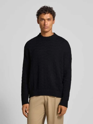 Sweter o kroju relaxed fit z czystej bawełny model ‘PHILIP’ Selected Homme