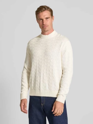 Sweter o kroju relaxed fit z czystej bawełny model ‘PHILIP’ Selected Homme