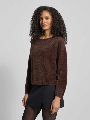 Sweter o kroju relaxed fit z dodatkiem wiskozy s.Oliver BLACK LABEL