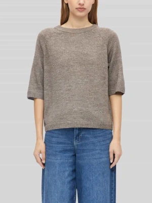 Sweter o kroju relaxed fit z domieszką wełny z alpaki s.Oliver