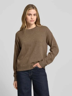 Sweter o kroju relaxed fit z dzianiny z czystego kaszmiru model ‘FASCONA’ Boss