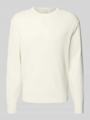 Sweter o kroju relaxed fit z efektem dzianiny model ‘Texture’ CK Calvin Klein