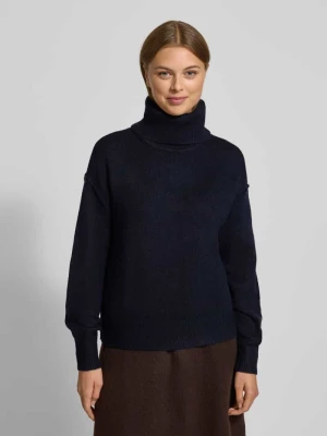 Sweter o kroju relaxed fit z imitacji dzianiny Christian Berg Woman