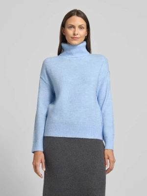 Sweter o kroju relaxed fit z imitacji dzianiny Christian Berg Woman