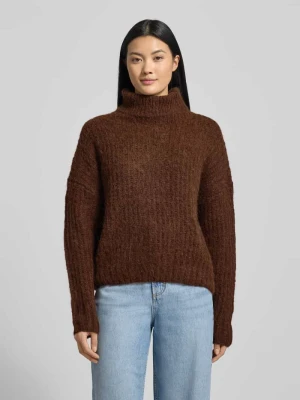 Sweter o kroju relaxed fit z imitacji dzianiny z mieszanki wełny z alpaki FYNCH-HATTON