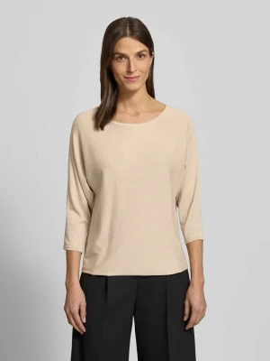 Sweter o luźnym kroju z mieszanki wiskozy w dzianinowym stylu comma