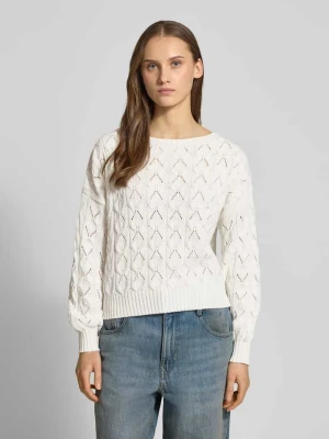 Sweter o kroju relaxed fit z mieszanki bawełny model ‘BRYNN’ Only