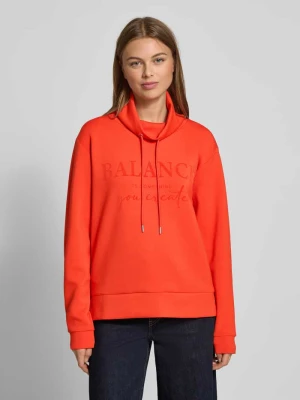 Sweter o kroju relaxed fit z nadrukiem z napisem Christian Berg Woman