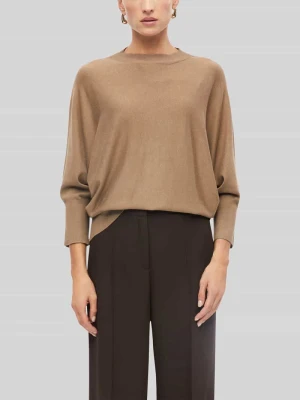 sweter o kroju relaxed fit z rękawami nietoperzowymi s.Oliver