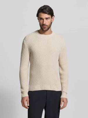 Sweter o kroju slim fit w dzianinowym wyglądzie JAKE*S STUDIO MEN