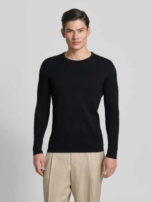 Sweter o kroju slim fit w stylu dzianiny model 'Mino' drykorn